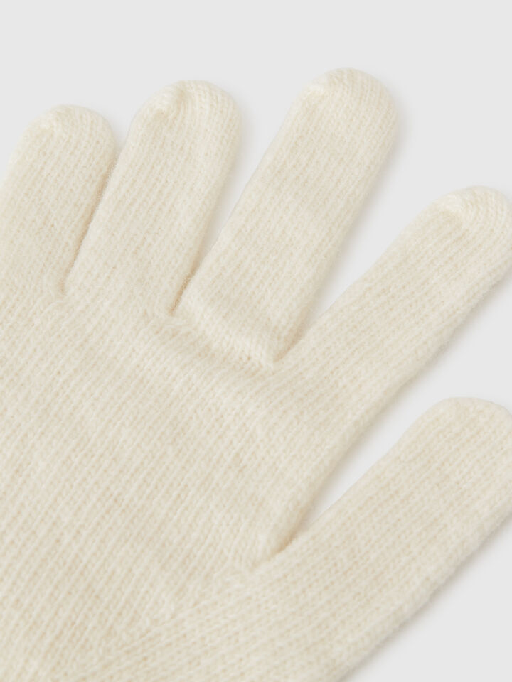 KNITTED GLOVES Women image number 2